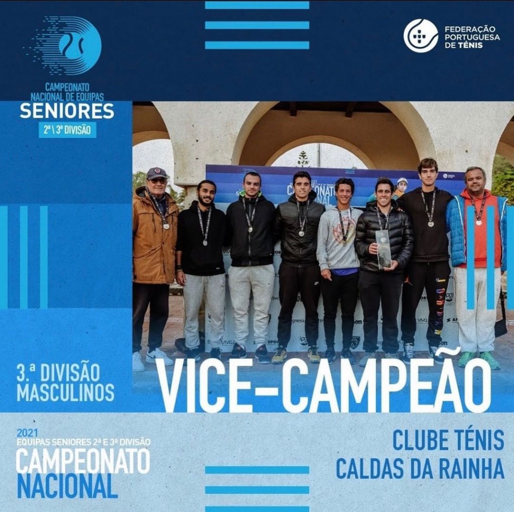 Caldas da Rainha Tennis Club becomes 3rd Division National Vice-Champion!